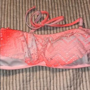 Op Orange and White Bikini!